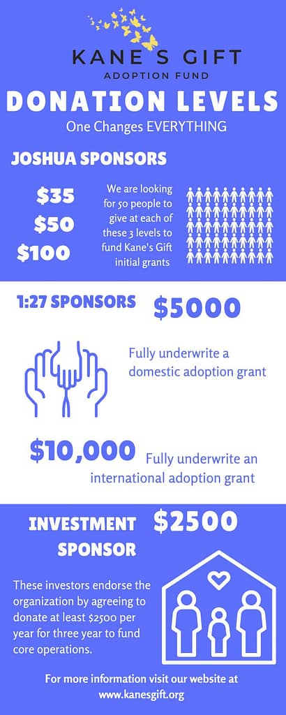 Gift Donation Levels